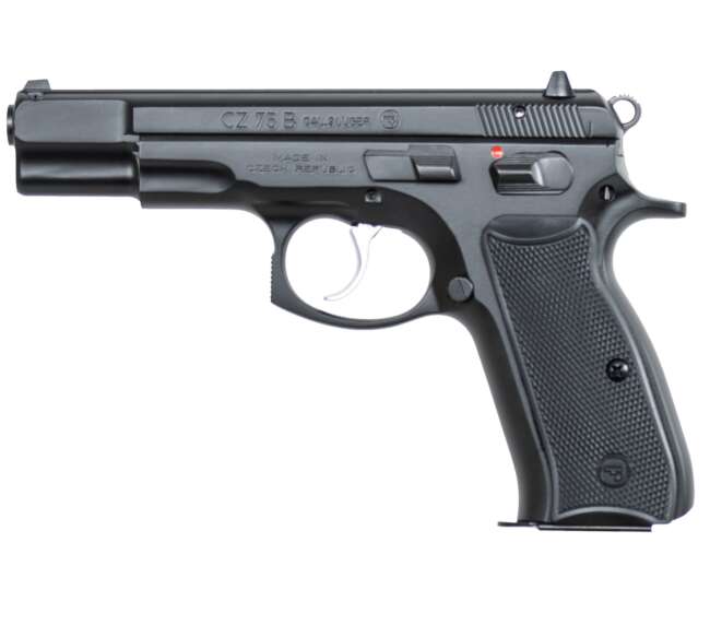CZ 75B 9MM BLACK 4.6" 10+1 FS
