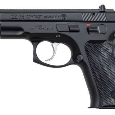 CZ 75 COMPACT 9MM BLK 10+1 3.9"