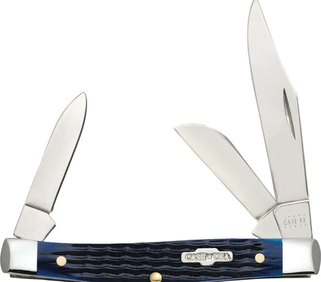 CAE MEDIUM STOCKMAN BLUE BONE