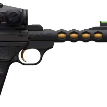 BROWNING BUCKMARK + VIS 22LR BK/GD RDS