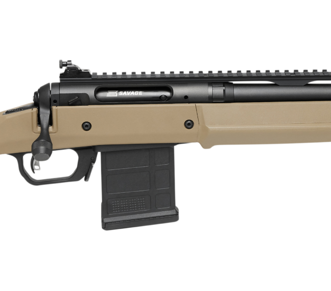 SAVAGE ARMS 110 MAGPUL SCOUT 6MMARC FDE  #