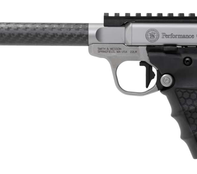 SMITH AND WESSON SW22 VICTORY TGT 22LR CRBN FBR