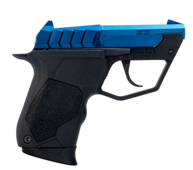 TAURUS 22TUC 22LR BLK/PVD BLUE 9+1