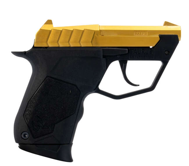 TAURUS 22TUC 22LR BLK/PVD GOLD 9+1