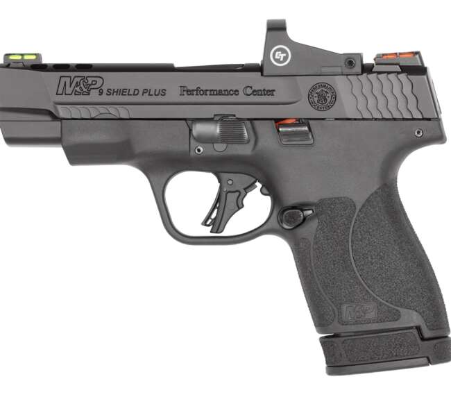 SMITH AND WESSON SHIELD PLUS PC 9MM 13+1 CT PR