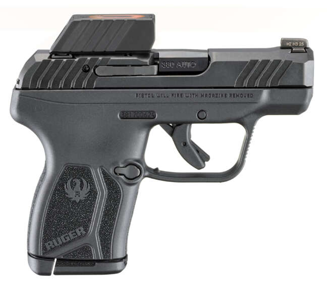 RUGER LCP MAX 380ACP BLK READYDOT