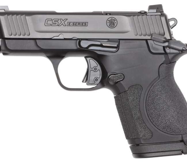 SMITH AND WESSON CSX E 9MM 3.1" BLK 10+1 OR TS