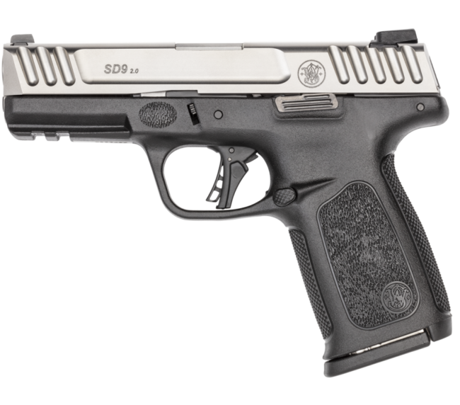 SMITH AND WESSON SD9 2.0 9MM 16+1 4" SS/BLK FS
