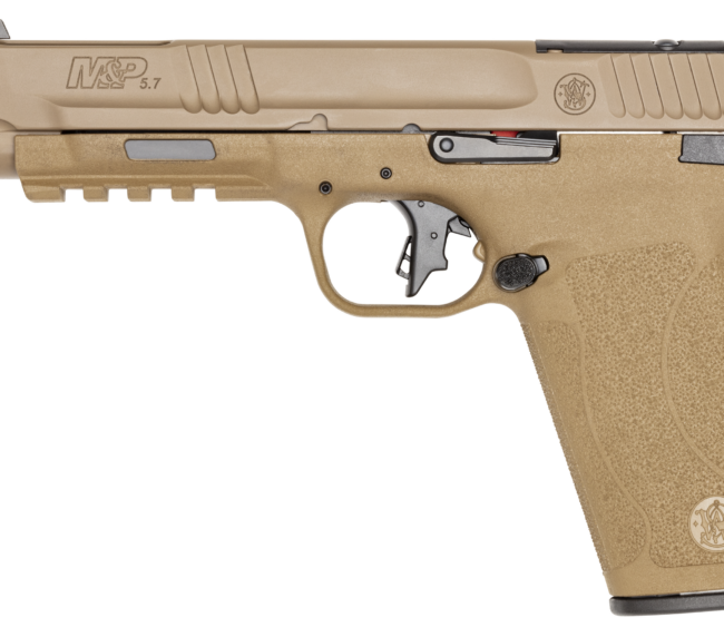 SMITH AND WESSON M&P5.7 OR 5.7X28 5" FDE TB