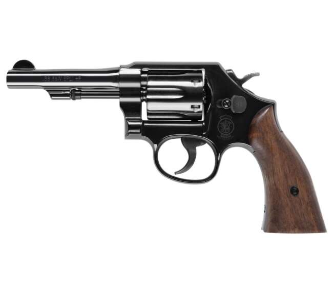 SMITH AND WESSON 10 38SPC 4" BLUE 6RD FS NL
