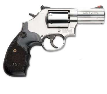SMITH AND WESSON 357MAG SER 357M/38S 3" SS/LAM