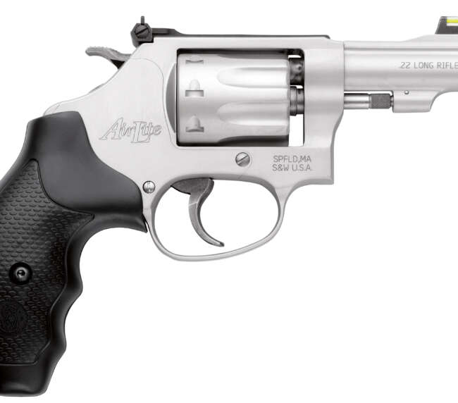 SMITH AND WESSON 317 22LR SILVER 8RD 3" AS