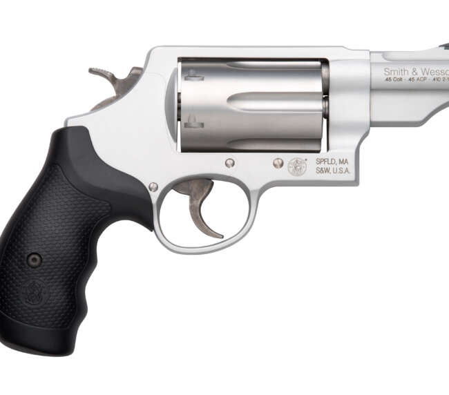 SMITH AND WESSON GOVERNOR 45/410 2.75" SLVR 6RD