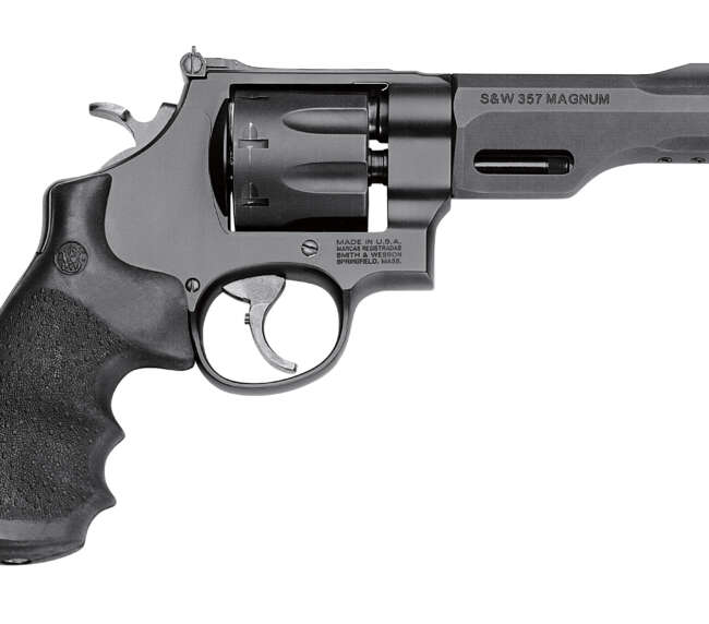 SMITH AND WESSON 327 TRR8 357MAG 5" BLK AS 8RD