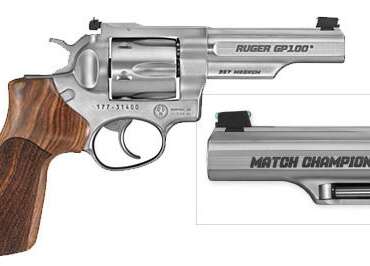 RUGER GP100 MATCH CHAMP 357MAG SS AS
