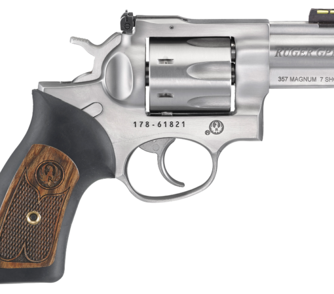 RUGER GP100 357MAG 2.5" SS 7SHOT AS