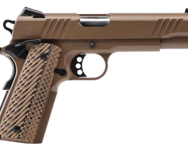 BERSA 1911 45ACP 5" FDE 8+1