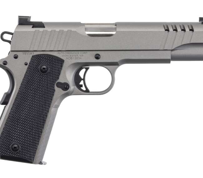 AUTO-ORDNANCE - THOMPSON 1911 45ACP STAINLESS 7+1 NS  #