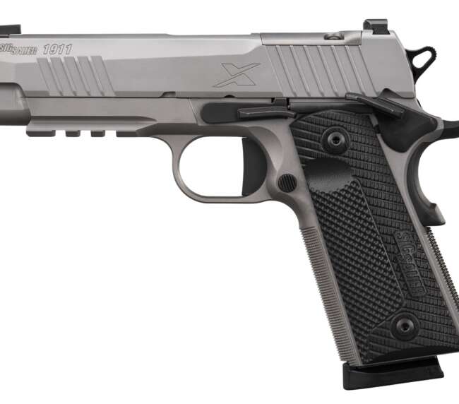 SIG SAUER 1911X CARRY 45ACP SS/BK 4.2"