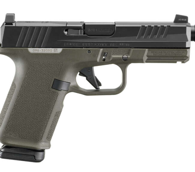 RUGER RXM 9MM BLK/ODG 15+1 4.5" TB