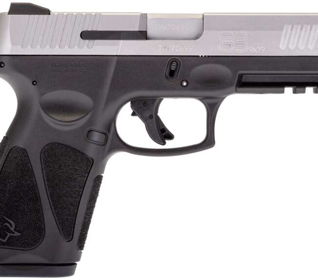 TAURUS G3 9MM SS/BLK 4" 10+1