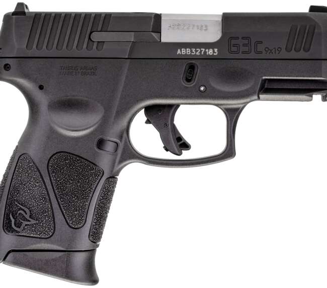 TAURUS G3C 9MM BK/BK 3.2" 10+1 2 MAGS