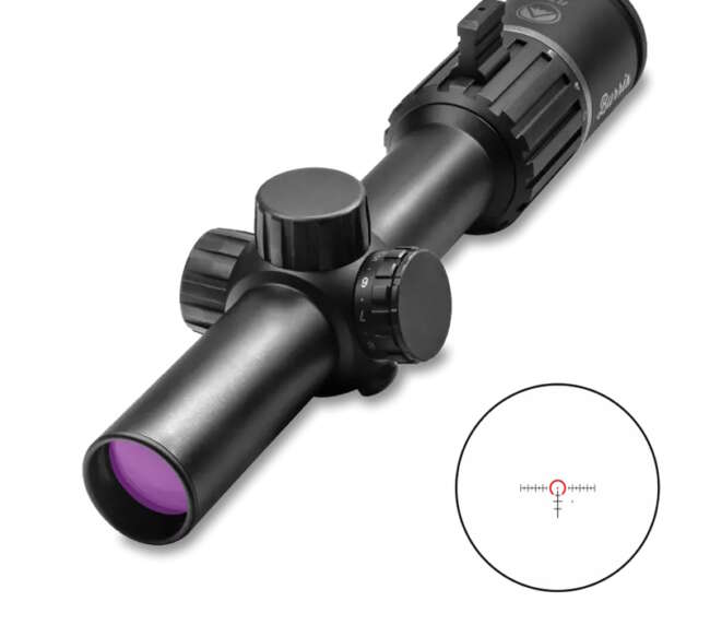 BURRIS OPTICS RT6 1-6X24MM ILL BALLISTIC AR