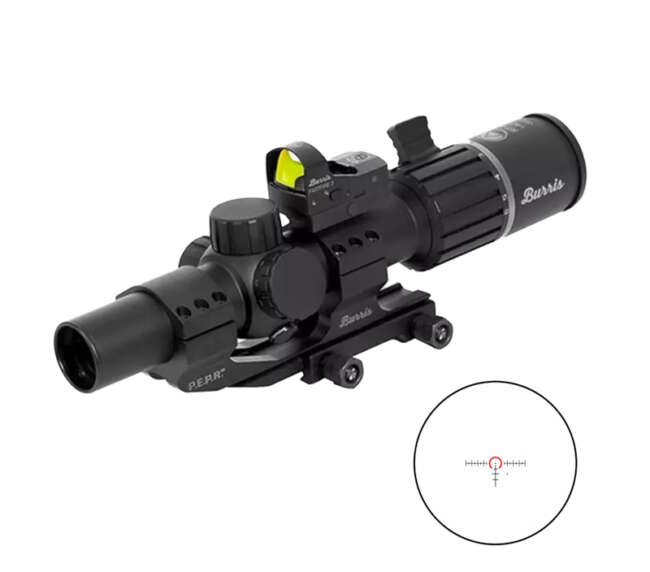 BURRIS OPTICS RT6 1-6X24MM ILL BAR FF3 PEPR