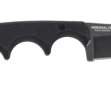 CRK MINIMALIST DROP POINT BLK