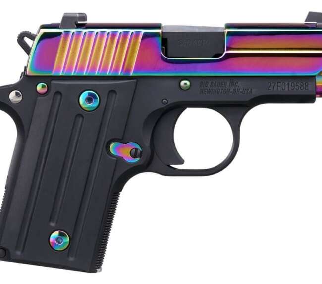 SIG SAUER P238 RAINBOW 380ACP 6+1 NS