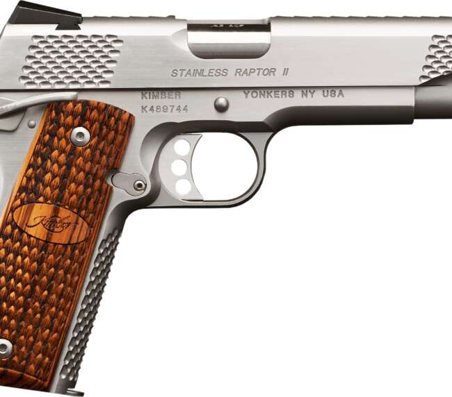 KIMBER STAINLESS RAPTOR II 45ACP