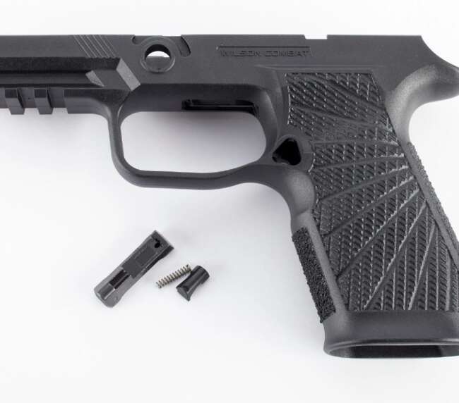 WILSON COMBAT GRIP MOD WCP320 CARRY BLK