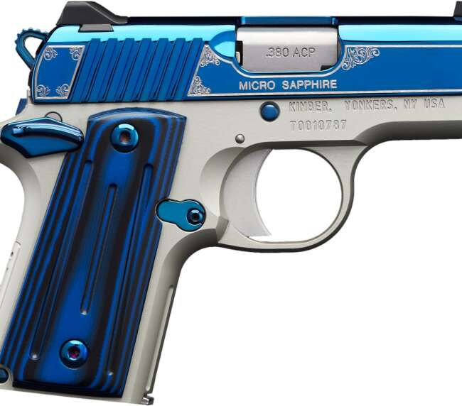 KIMBER MICRO SAPPHIRE 380ACP 2.75" NS