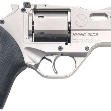 CHIAPPA FIREARMS RHINO 30DS 10MM NICKEL 3" SAO