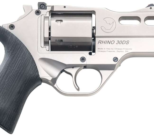 CHIAPPA FIREARMS RHINO 30DS 10MM NICKEL 3" SAO