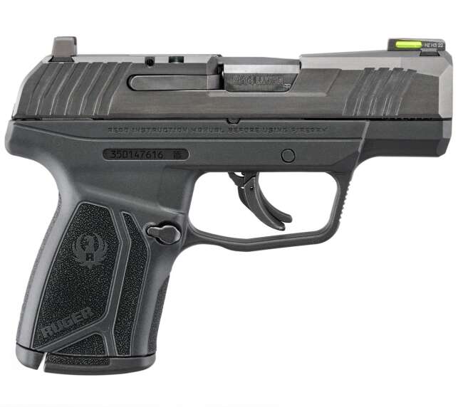 RUGER MAX-9 9MM BK/BK 10+1 AS MS CA