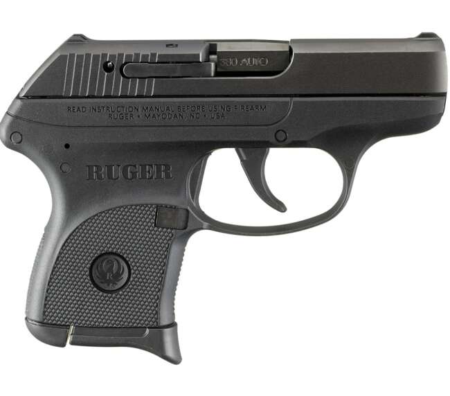 RUGER LCP 380ACP BL/POLYMER 6+1