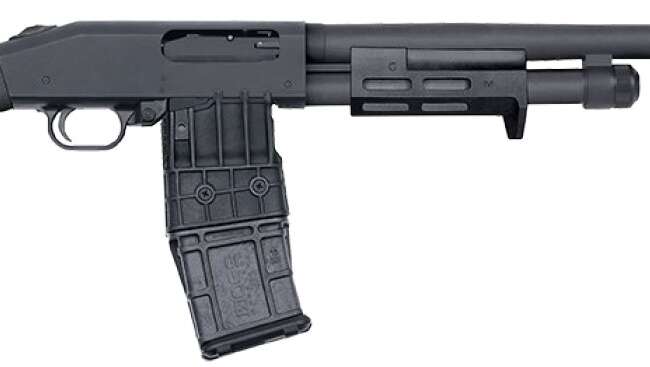 MOSSBERG 590M SHOCKWAVE 12/14 BREACHER