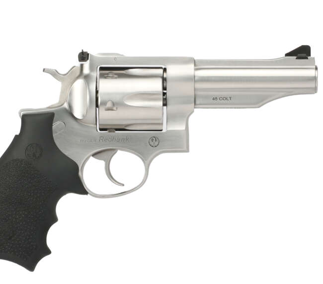 RUGER REDHAWK 45LC SS 4" 6RD DA AS #