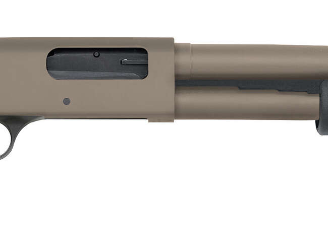 MOSSBERG 590 SHOCKWAVE 12/14 3" BL/FDE