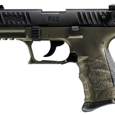 WALTHER ARMS P22Q MILITARY 22LR 10+1 3.4"