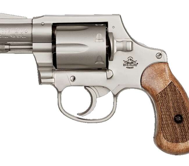ROCK ISLAND ARMORY M206 REVOLVER 38SP 2" SPURLESS