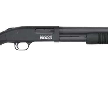 MOSSBERG 590S TACT 12/18.5 9+1 BL/SY OR