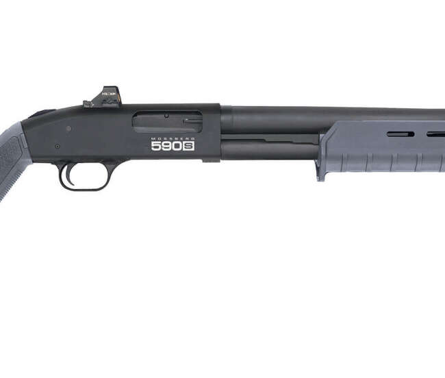 MOSSBERG 590S TACT 12/18.5 GRY HS407K