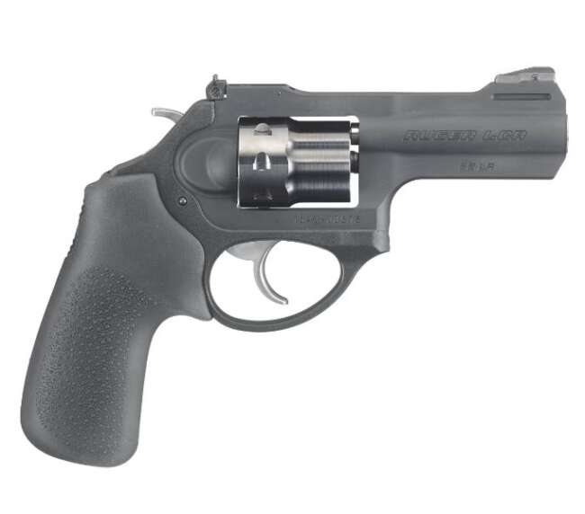 RUGER LCRX 22LR BL/HOGUE 3" 8RD AS