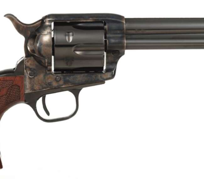 TAYLOR'S & COMPANY GAMBLER 45LC 5.5" BL/WD