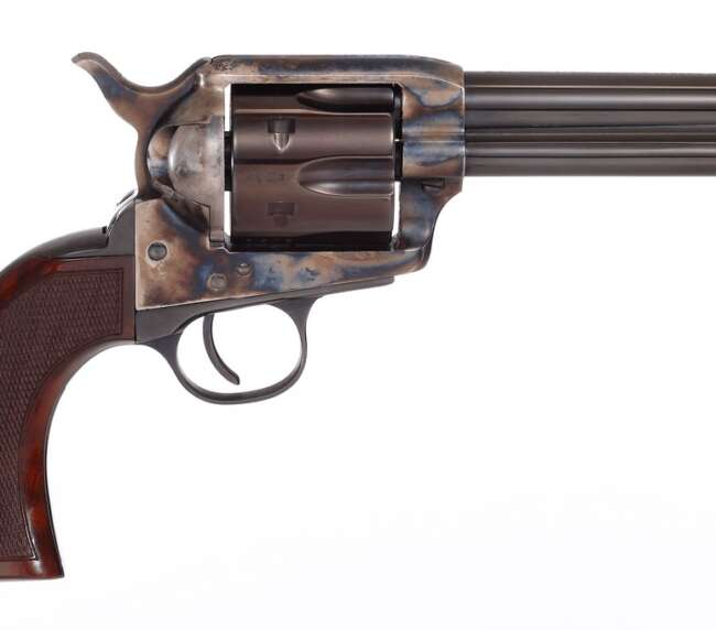 TAYLOR'S & COMPANY GUNFIGHTER 45LC BL/WD 4.75"