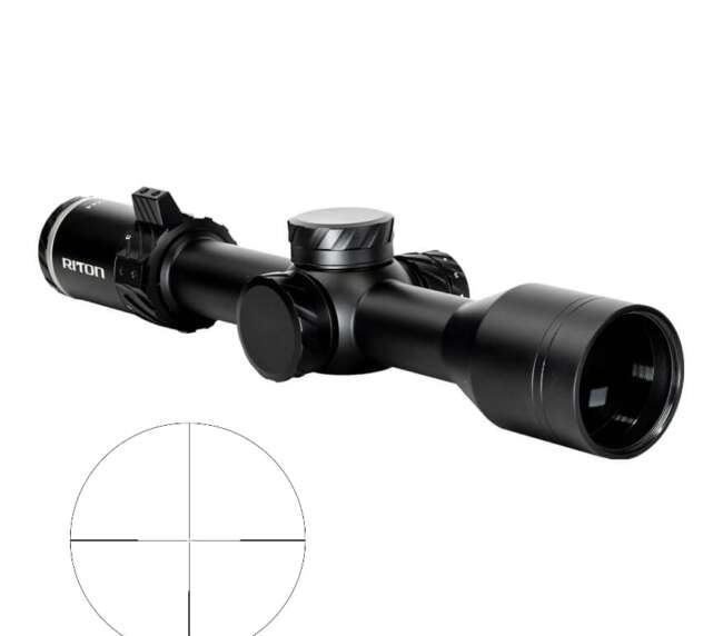 RITON OPTICS 5 PRIMAL 2-12X44 30MM MOA IR