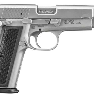 FNM HIGH PWR 9MM DA SS 10RD