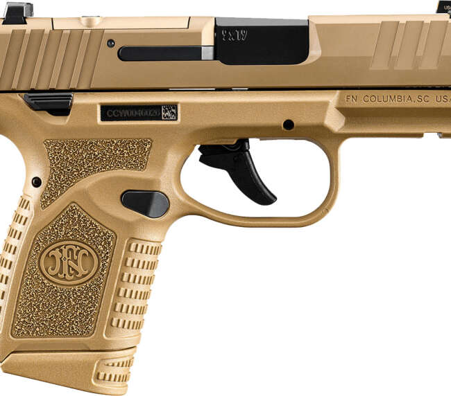 FNM REFLEX MRD 9MM MS FDE 10RD